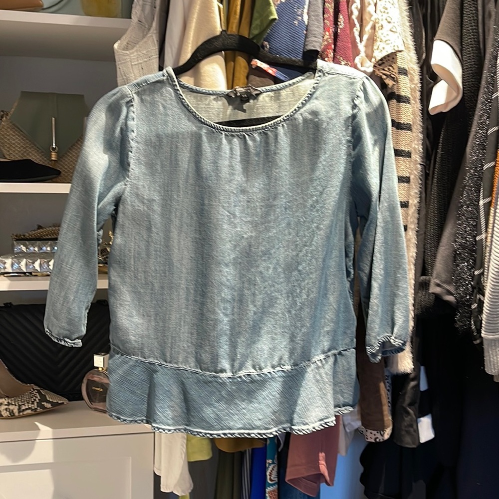 Banana Republic denim top